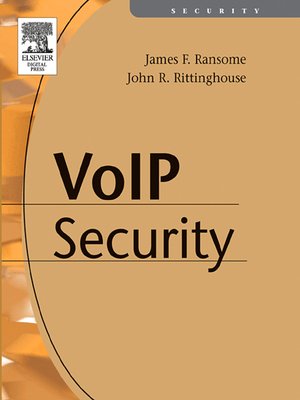 cover image of Voice over Internet Protocol (VoIP) Security